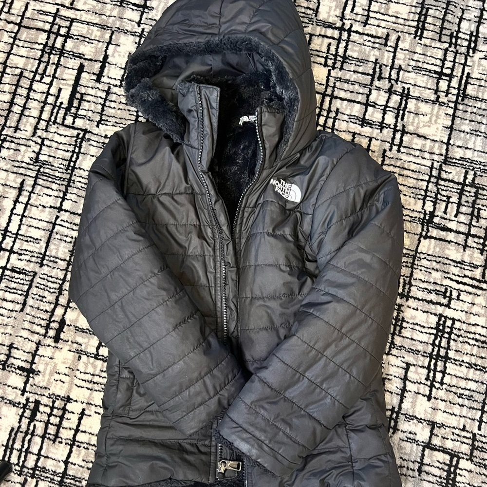 North Face winter coat.